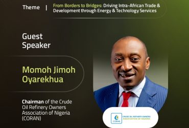 Refining Africa’s Future: CORAN Chairman Momoh Jimoh Oyarekhua to Speak at AETC 2026
